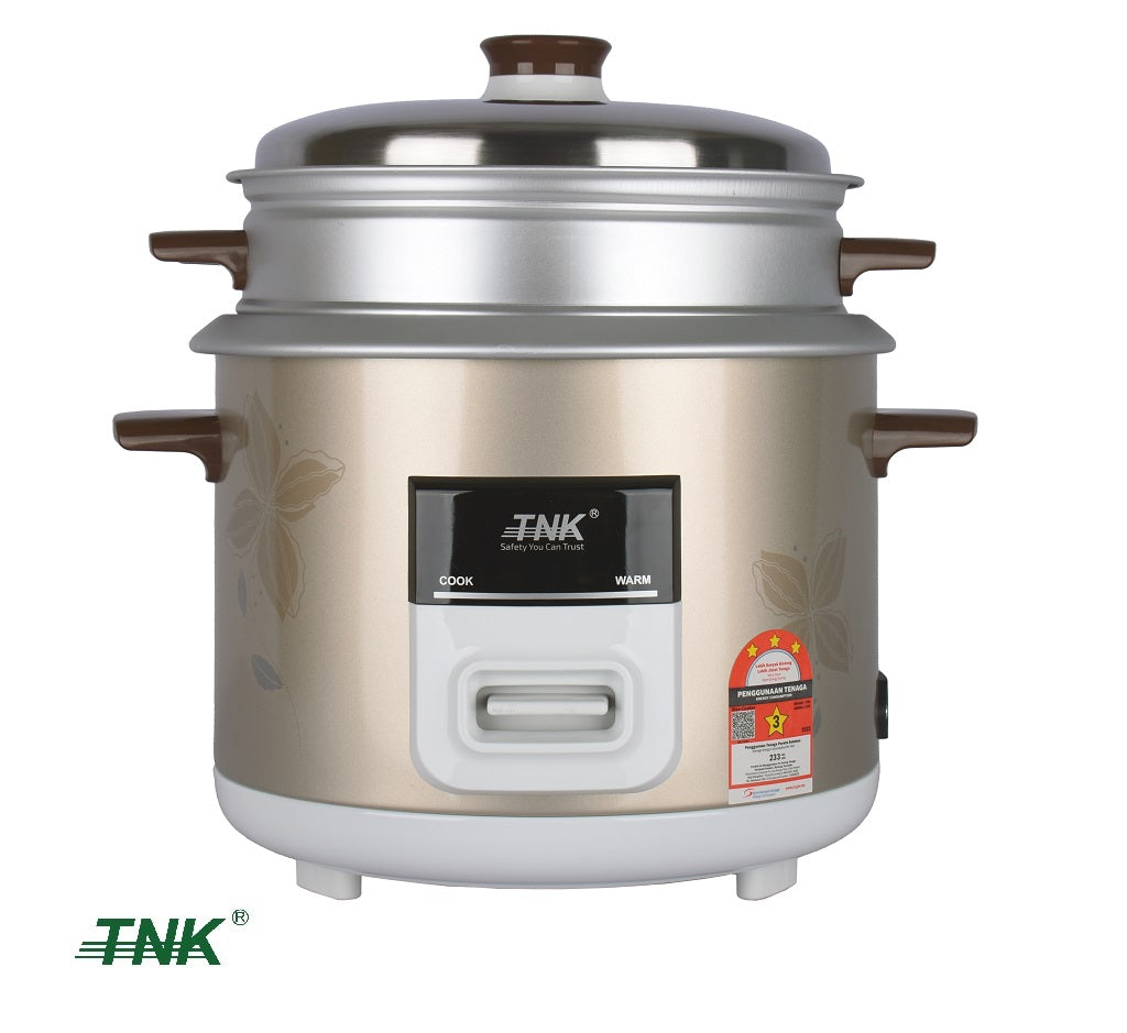 TNK Rice Cooker & Food Steamer (1 Liter / 1.8 Liter / 2.8 Liter)