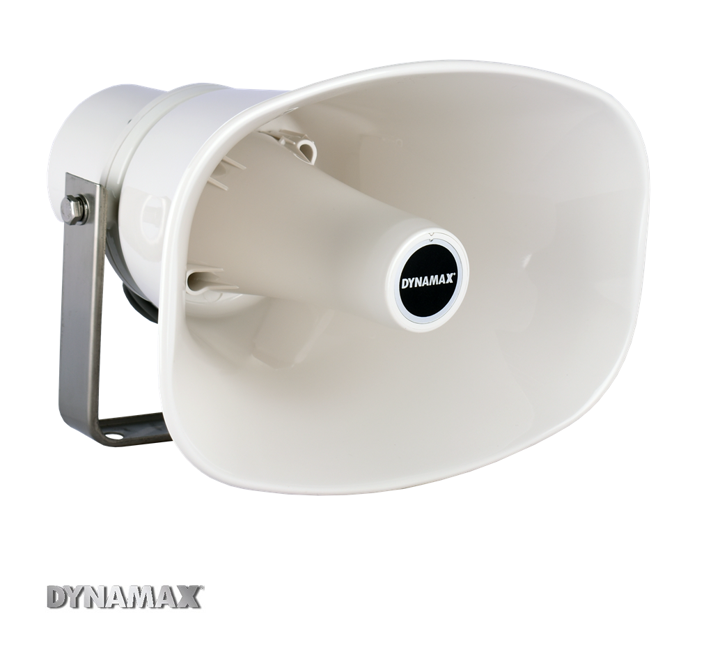 DYNAMAX CH1130T 30W Weatherproof Paging Horn Speaker Indoor/ Outdoor (Petrol station, Carpark) (1 PC)