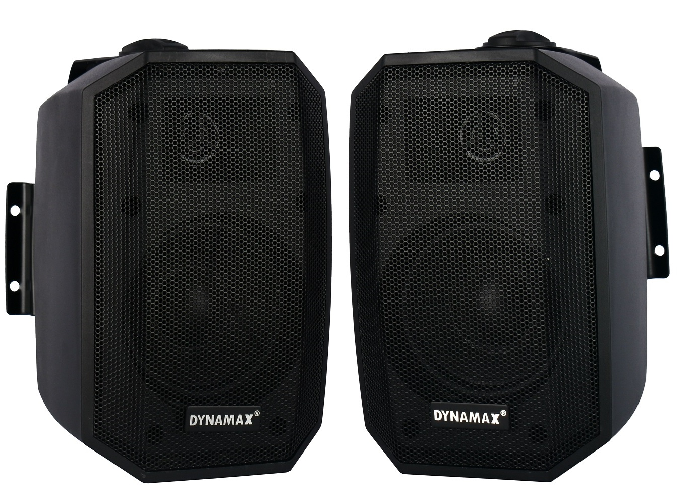 DYNAMAX Background Music System For Cafe, Restaurant, Boutique DYNAMAX 120W PA Amplifier, 4