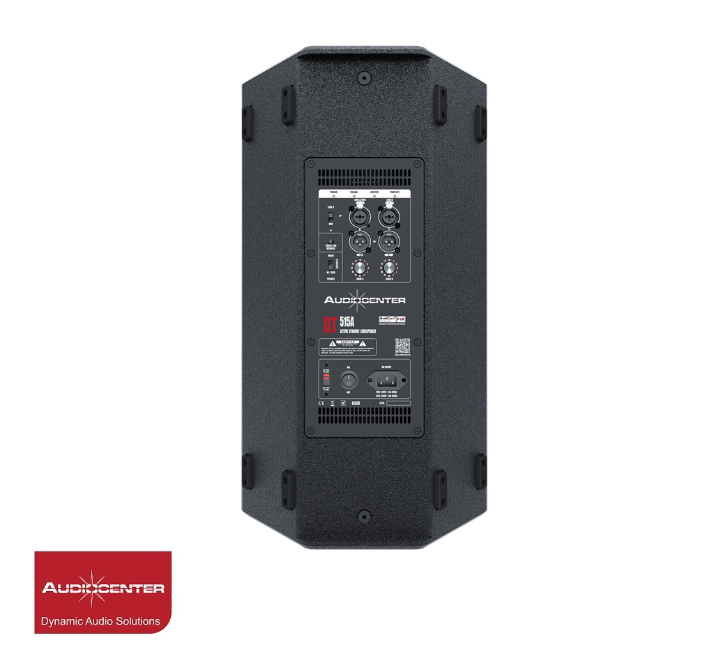 Audiocenter GT515A 15” 1100W Active DSP-Controlled Full Range Loudspeaker