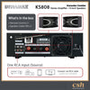 DYNAMAX KS808 Home Karaoke Set Karaoke System 8 inch Karaoke Speakers , Amplifier, Microphone , Speaker Cable