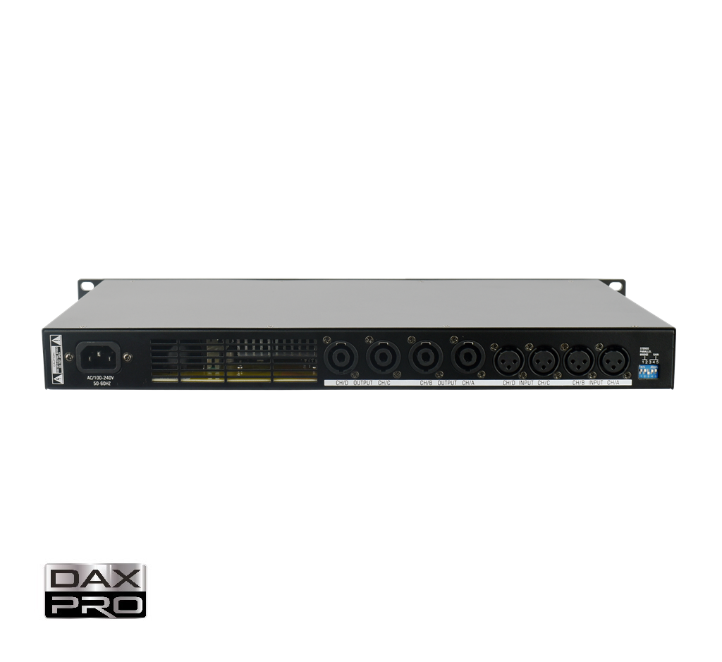 DAXPRO PD8604 Pro Class-D 600 W Power Amplifier