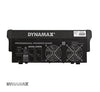 DYNAMAX Sound System PM8300 8-Channel 300W x 2 Powered Mixer, 15