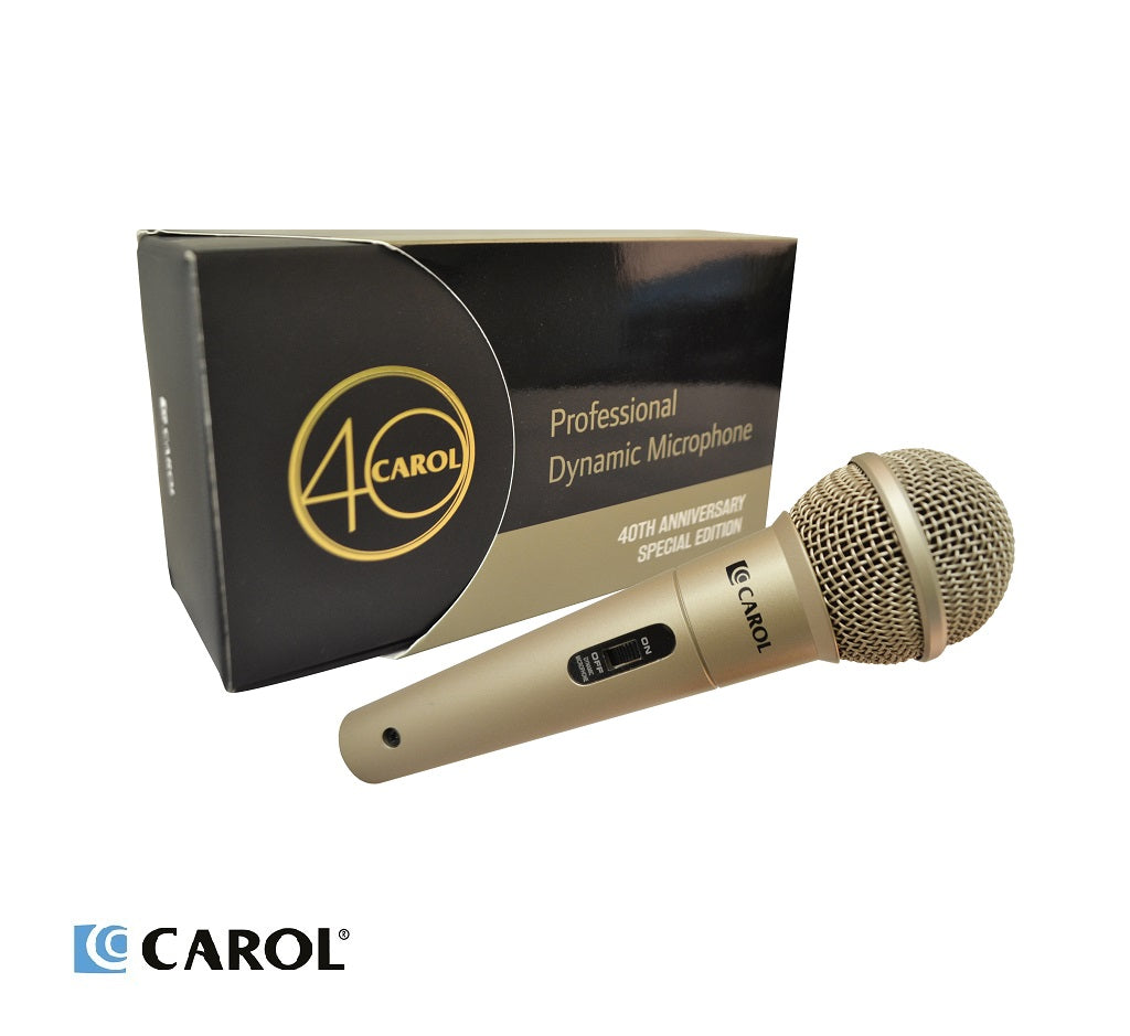 CAROL 525SE Supercardioid Dynamic Vocal Wired Microphone for Singing/Karaoke