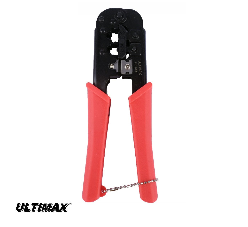 ULTIMAX 568 Network Crimping Pliers for RJ-45, RJ-12, RJ-11 Plug