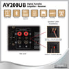 DYNAMAX AV100UB /AV200UB/AV220UB 50W x 2 (4 ohm) HiFi Stereo AV Karaoke Receiver Amplifier