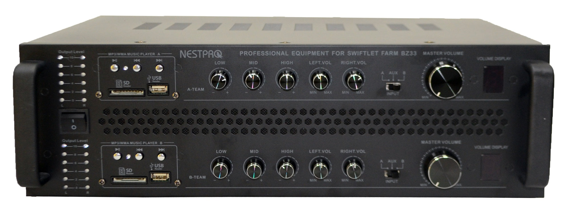 NESTPRO BZ33 Professional Swiftlet Stereo Digital Amplifier