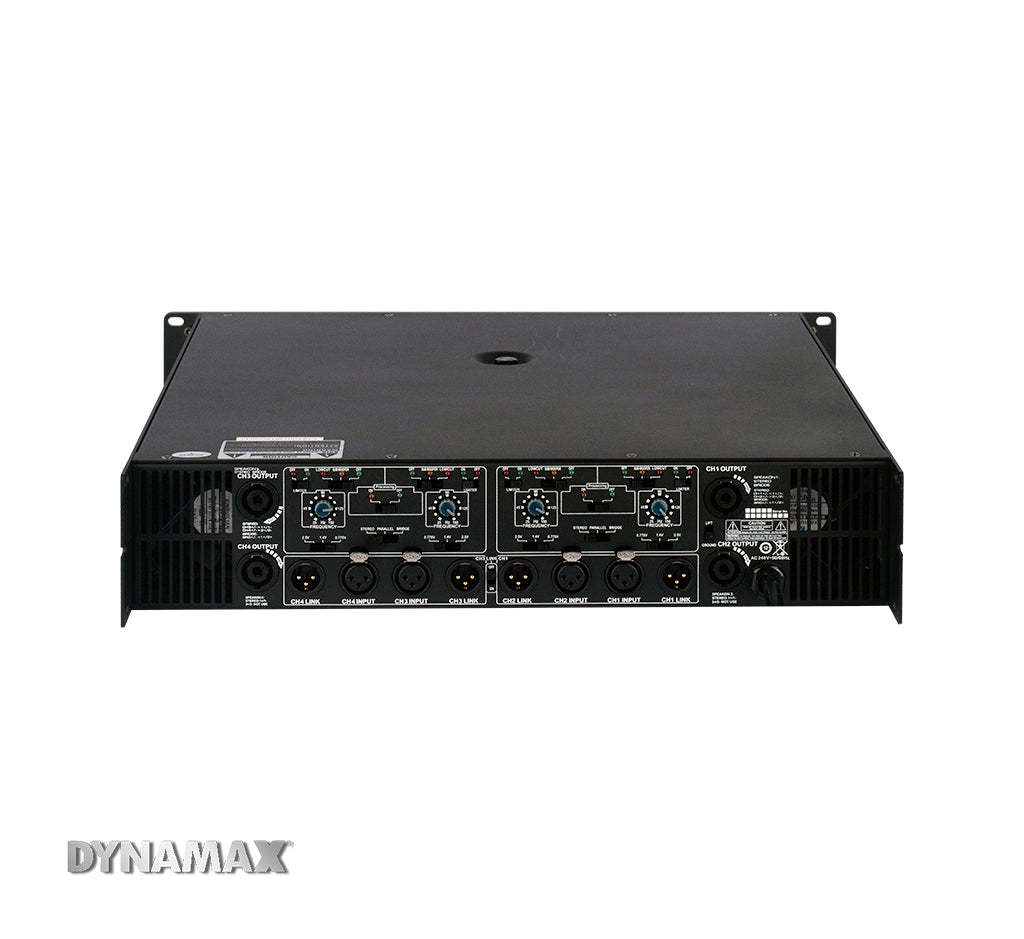 DYNAMAX DP440 400W 4-channel Power Amplifier