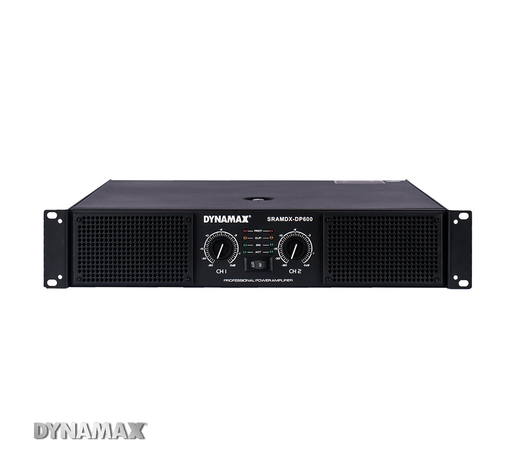 DYNAMAX DP600 490W Power Amplifier