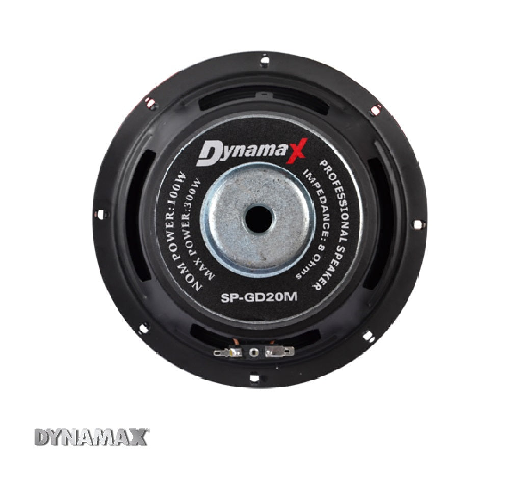 DYNAMAX GD20M 8 inch 100W 8 ohm Woofer (1 pc)