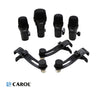 CAROL GODK4 Musical Instrument Microphone Set Go Drum Kit-4