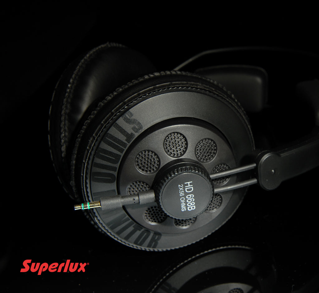 Superlux HD668B Professional Studio Standard Headphones