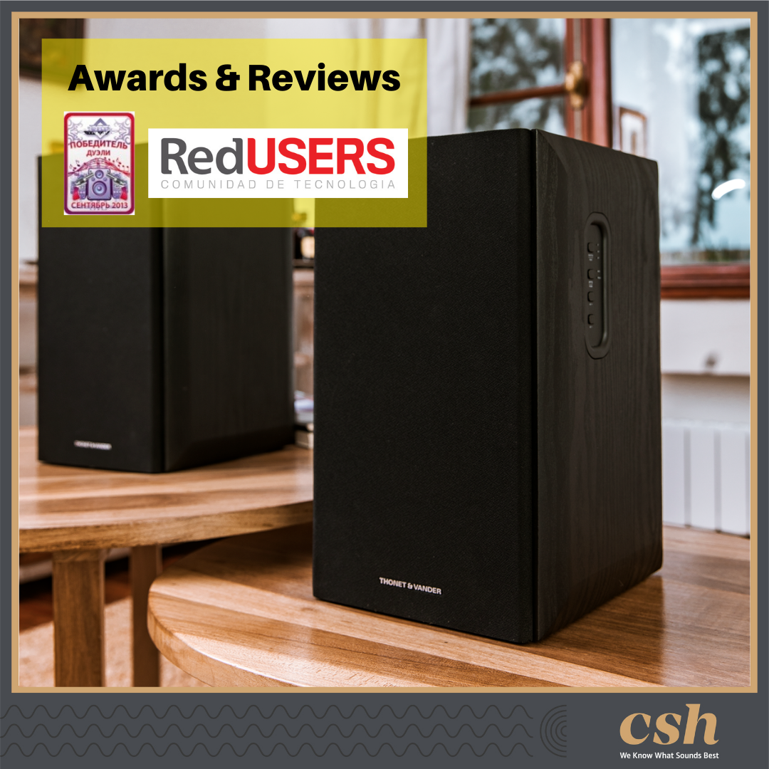 THONET & VANDER KugelBT 2.0 Active /Powered Hi End HiFi Speaker Bluetooth | 140W | DSP | Optical | RCA Stereo