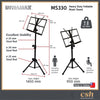 DYNAMAX MS330 (Foldable) Music Stand (Heavy-Duty Material ) - Made in Taiwan