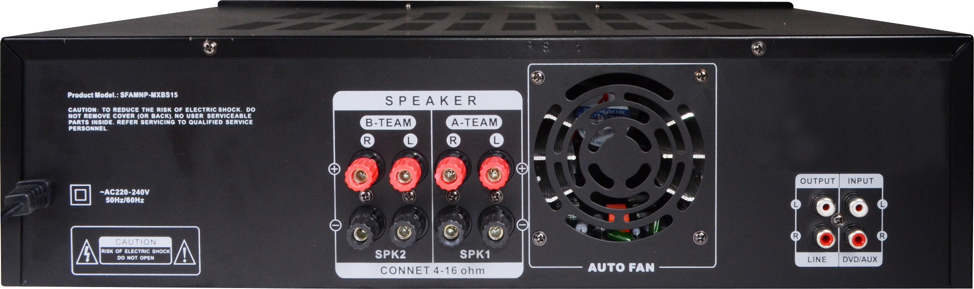 NESTPRO MXBS15 Professional Swiftlet Stereo Digital Amplifier