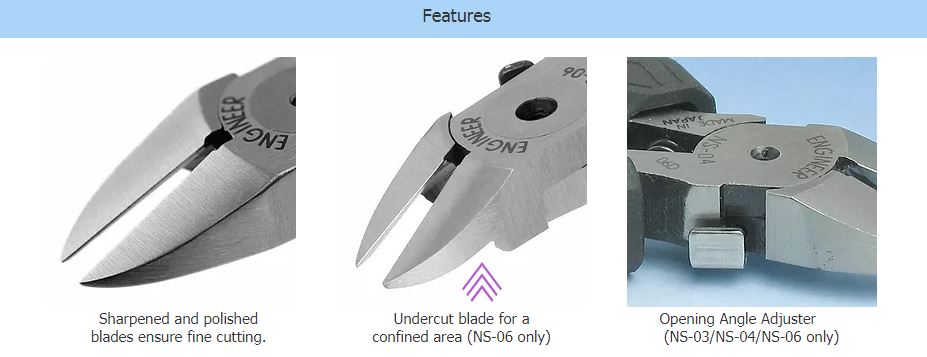ENGINEER NS04 Micro Nippers
