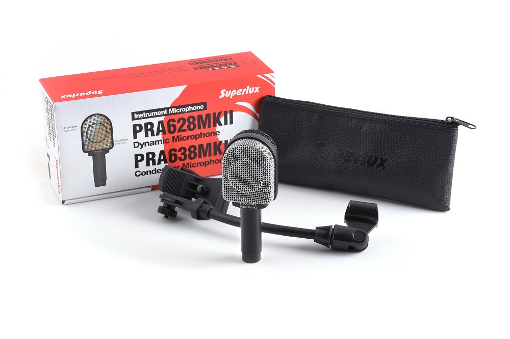 Superlux PRA628II Instrument Dynamic Microphone