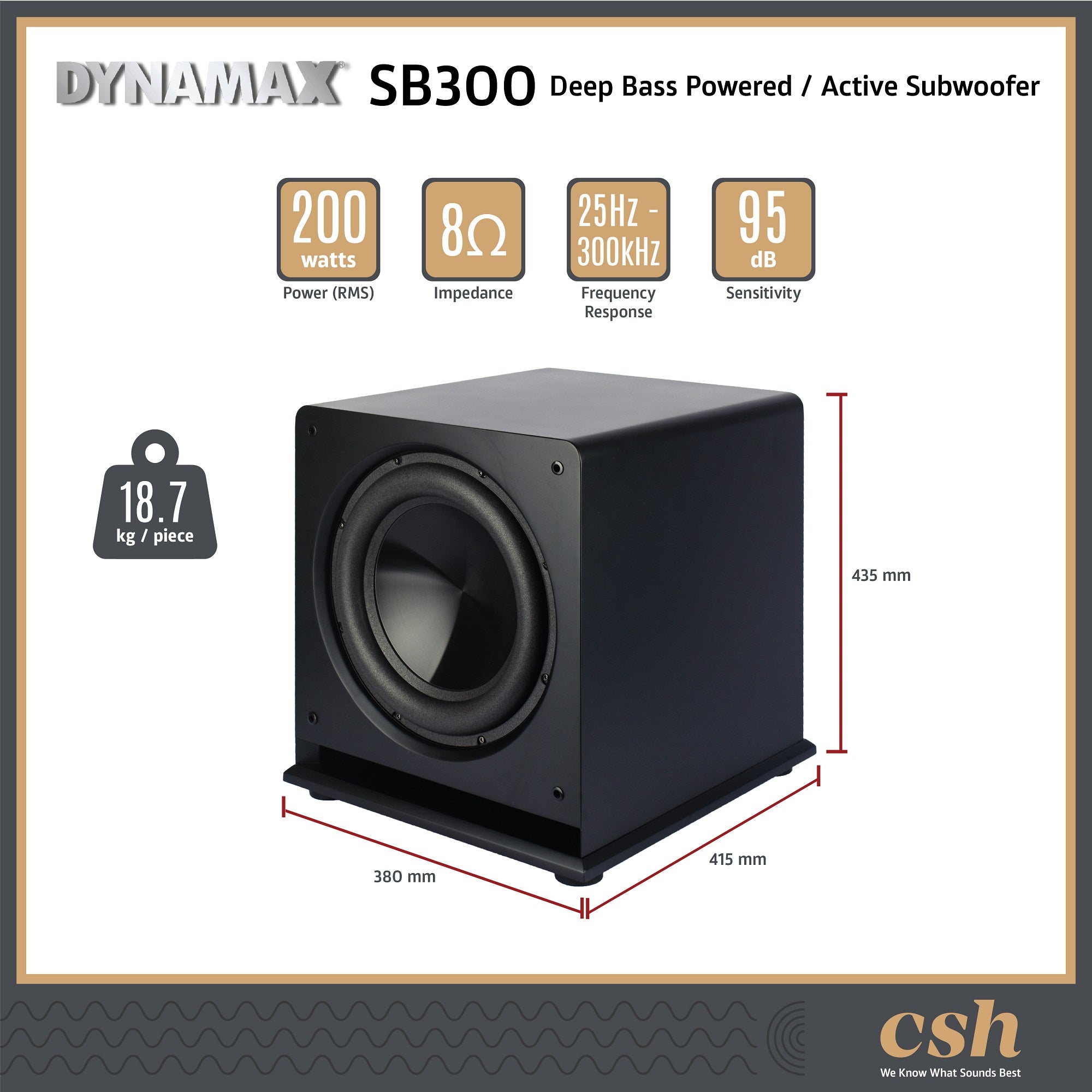 DYNAMAX SB300 12