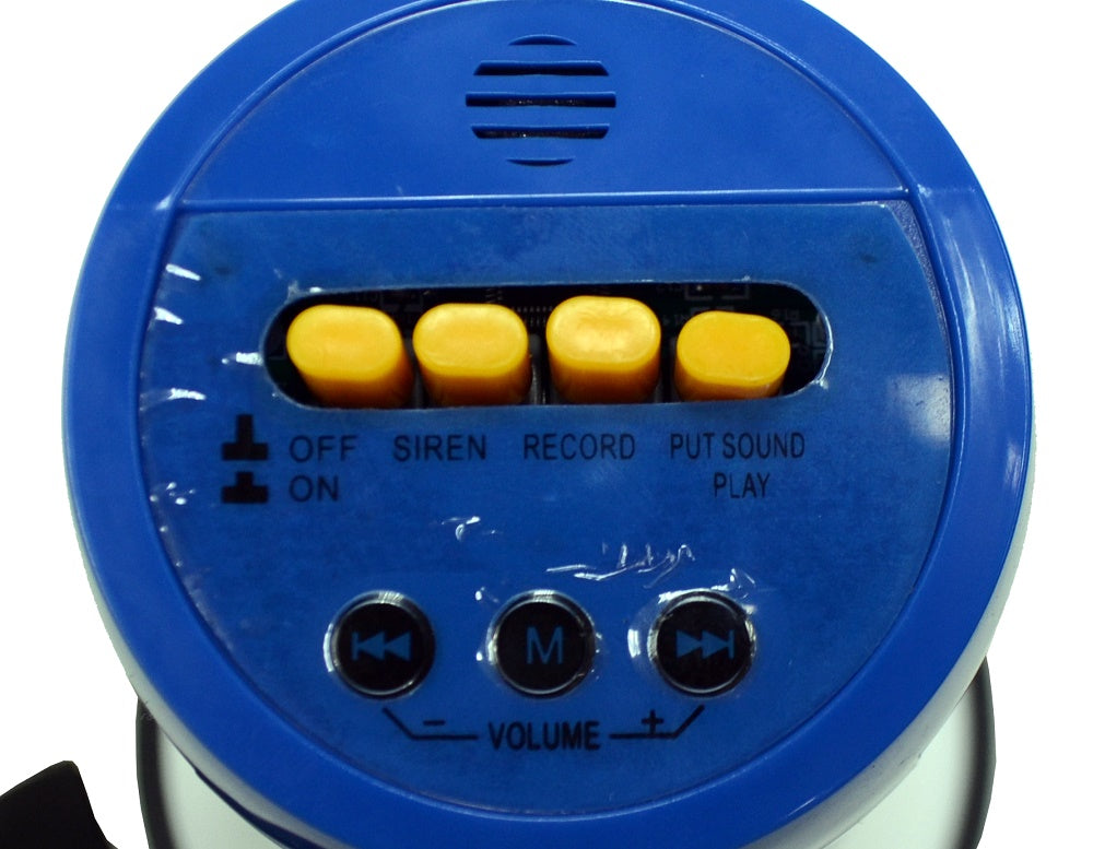 TECNIK SR66SC Megaphone With Siren, USB, Record, Mute, Rechargeable Battery