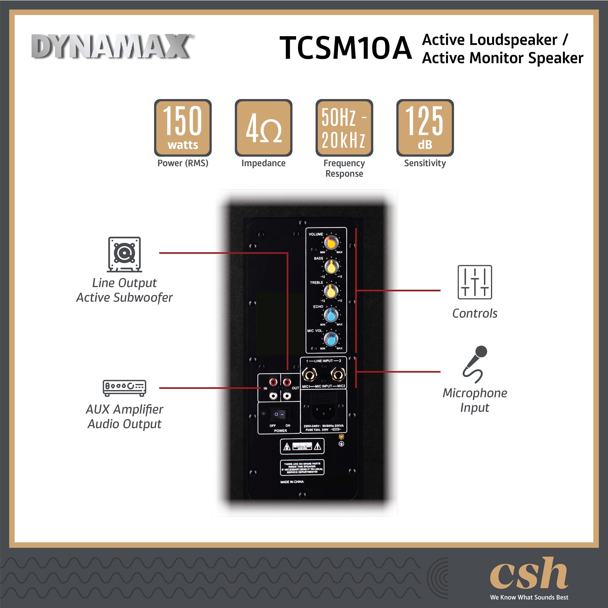 DYNAMAX TCSM10A 10