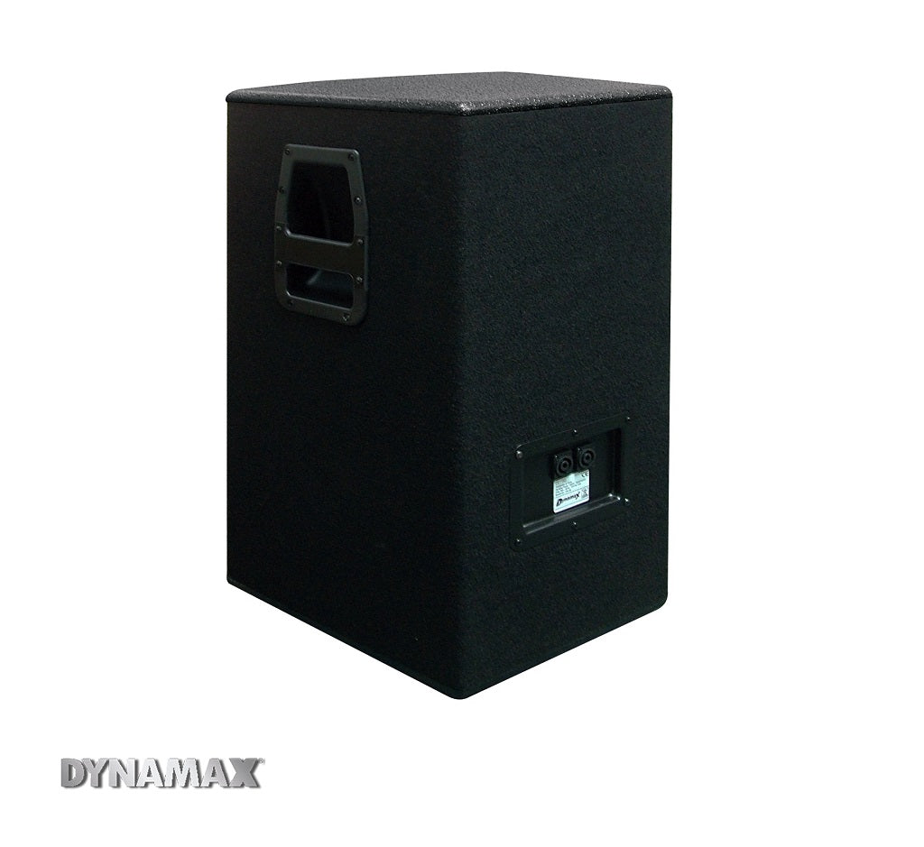 DYNAMAX Sound System PM8300 8-Channel 300W x 2 Powered Mixer, 15