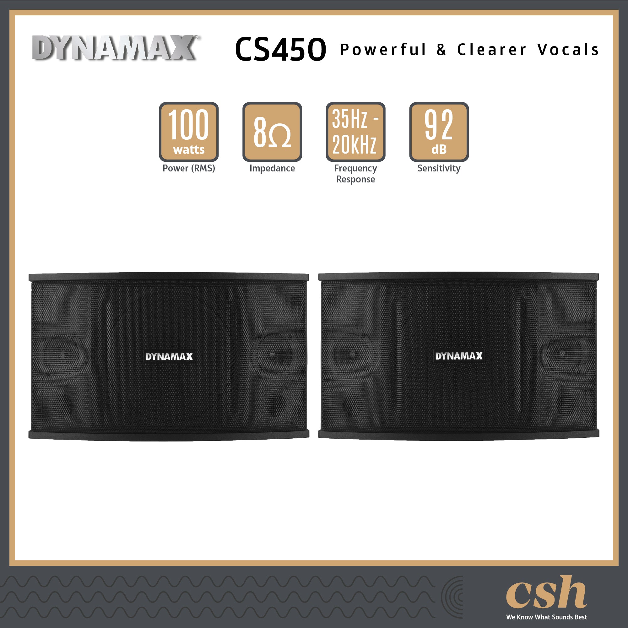 DYNAMAX CS450 10