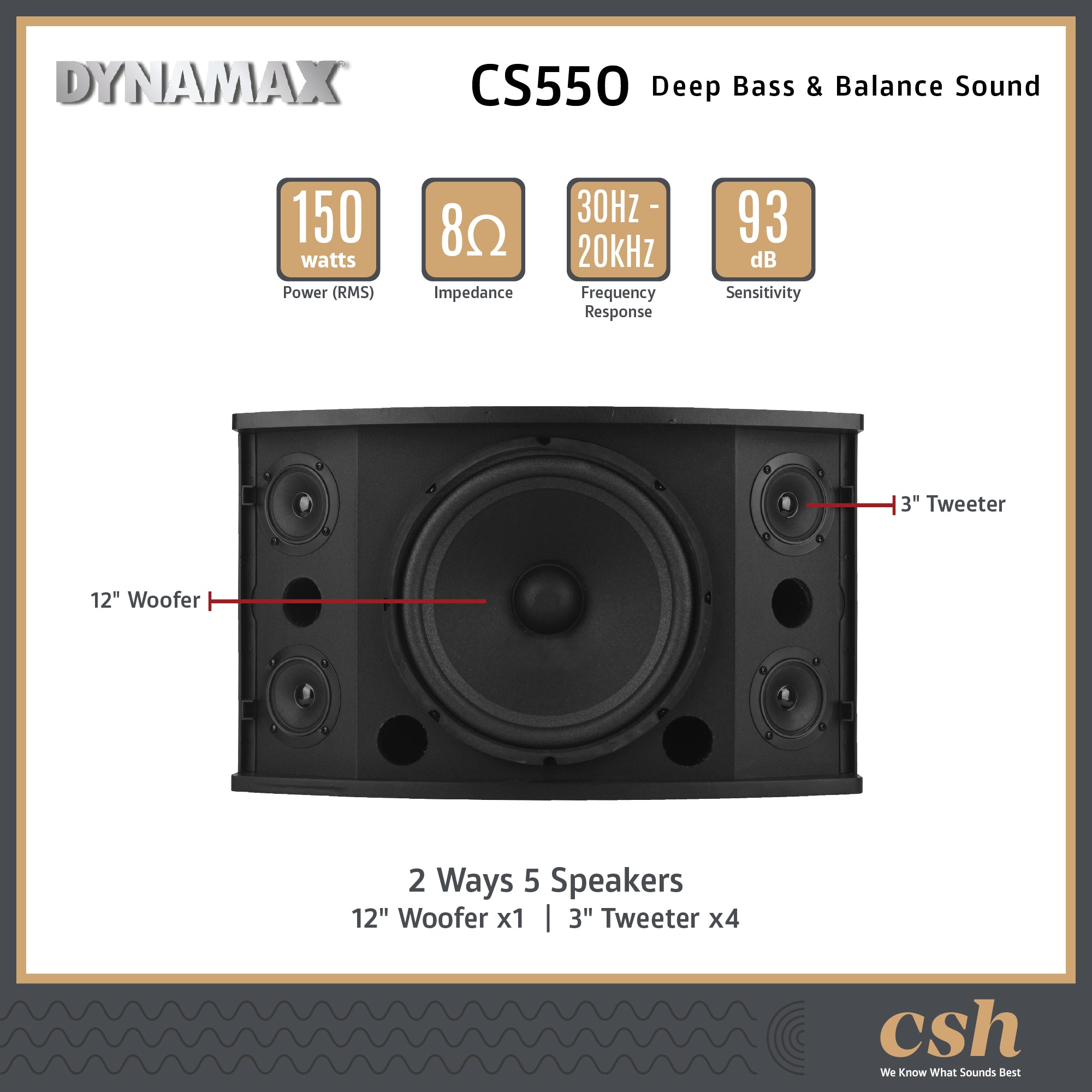 DYNAMAX CS550 12