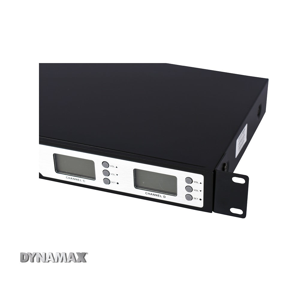 DYNAMAX UM8014  4-CH UHF Wireless Conference Microphone System (MCMC Approval)