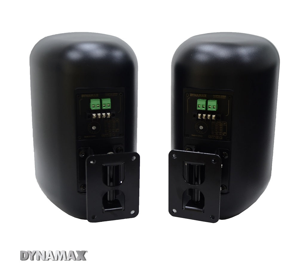 DYNAMAX WS65 6.5” 2Way 80W Wall-Mount Speaker (1 Pair)