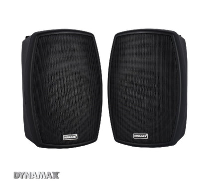 DYNAMAX FW65ABT 6.5” Bluetooth Wall Speaker System TWS, For Cafe, Restaurant (1 Pair)