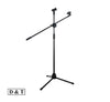 D&T MS100 / MS200 Microphone Stand Mic Stand With Mic Holder