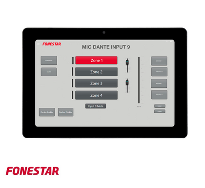 Fonestar TAB-10-16 Zone systems Digital