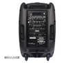 DYNAMAX VP12 12” Professional Active Portable PA Speaker