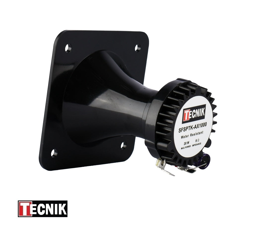TECNIK AX1000 (3 inch x 3 inch ) Swiftlet Tweeter Water Resistant CSH