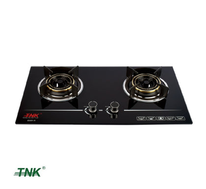 TNK 8301-H Built In Tempered Glass Gas Double Burner Gas Stove Gas Cooking Stove Gas Cooker