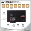 DYNAMAX AV100UB /AV200UB/AV220UB 50W x 2 (4 ohm) HiFi Stereo AV Karaoke Receiver Amplifier