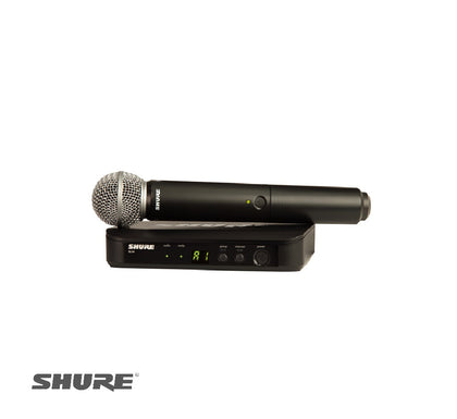 SHURE BLX24/SM58 Wireless Vocal System
