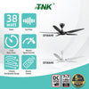 TNK CF56D 56 inch DC Motor 5 Speed, 5 Blade With Remote Control Ceiling Fan Kipas Siling(2 PCS)