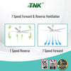 TNK CF56D 56 inch DC Motor 5 Speed, 5 Blade With Remote Control Ceiling Fan Kipas Siling(2 PCS)