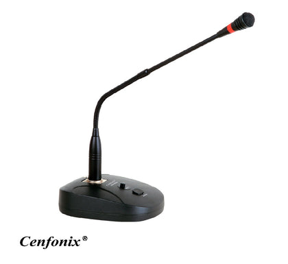 Cenfonix CM680A Gooseneck Microphone Conference Desktop Microphone with Chime Function