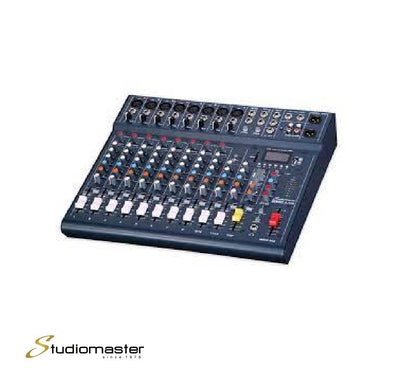 Studiomaster CXS10-10R 10 Channel, 8 mic Input & 2 Stereo with DSP (Mp3/BT) rackmount kit