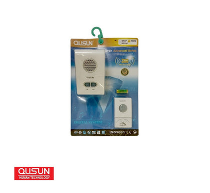 QUSUN D033KACB Wireless Doorbell with 51 Songs
