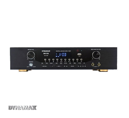 DYNAMAX DK152 150W Digital Echo Karaoke Amplifier With 32bit DSP, Bluetooth, USB