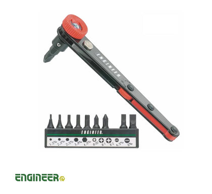 ENGINEER DR06 Offset Ratchet Driver