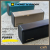 Thonet and Vander FREI TOPP Upgraded Version 75W Portable Bluetooth Speaker with TWS, Aux, Mic (Metalic Black)