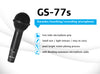 CAROL GS77S Cardioid Dynamic Vocal Wired Microphone for Singing/Karaoke