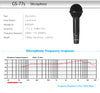 CAROL GS77S Cardioid Dynamic Vocal Wired Microphone for Singing/Karaoke