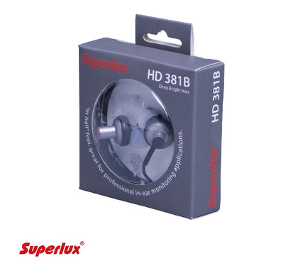 Superlux HD381B In-ear Monitor Headphone