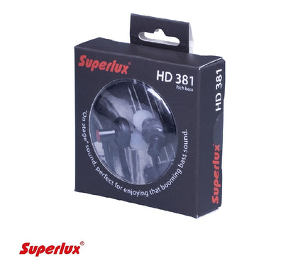 Superlux HD381 In-ear Monitor Headphone