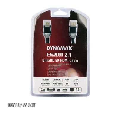DYNAMAX HD60 UltraHD 8K HDMI Cable (2m / 3m / 5m)